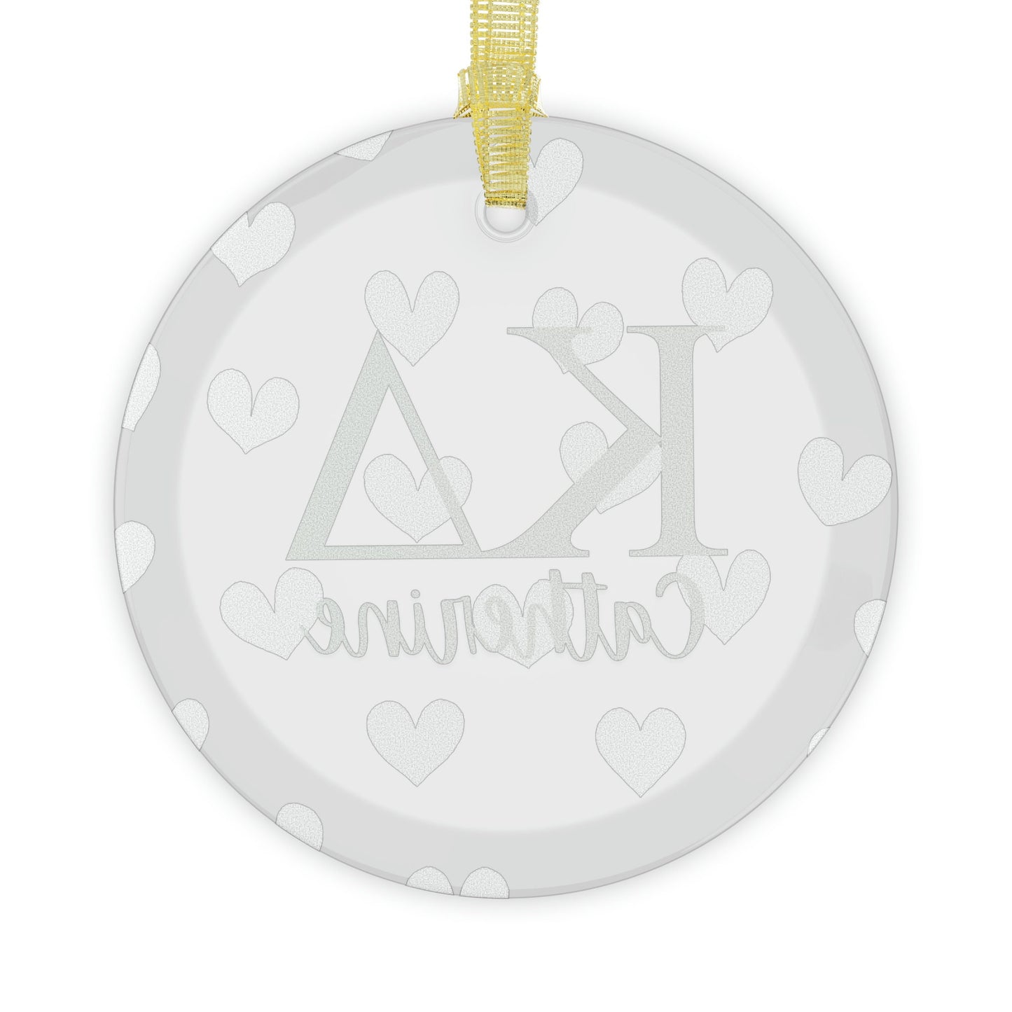 Personalized Kappa Delta Ornament