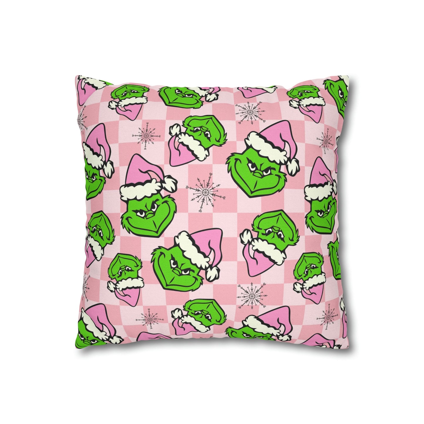 Grinch Throw Pillow Cover