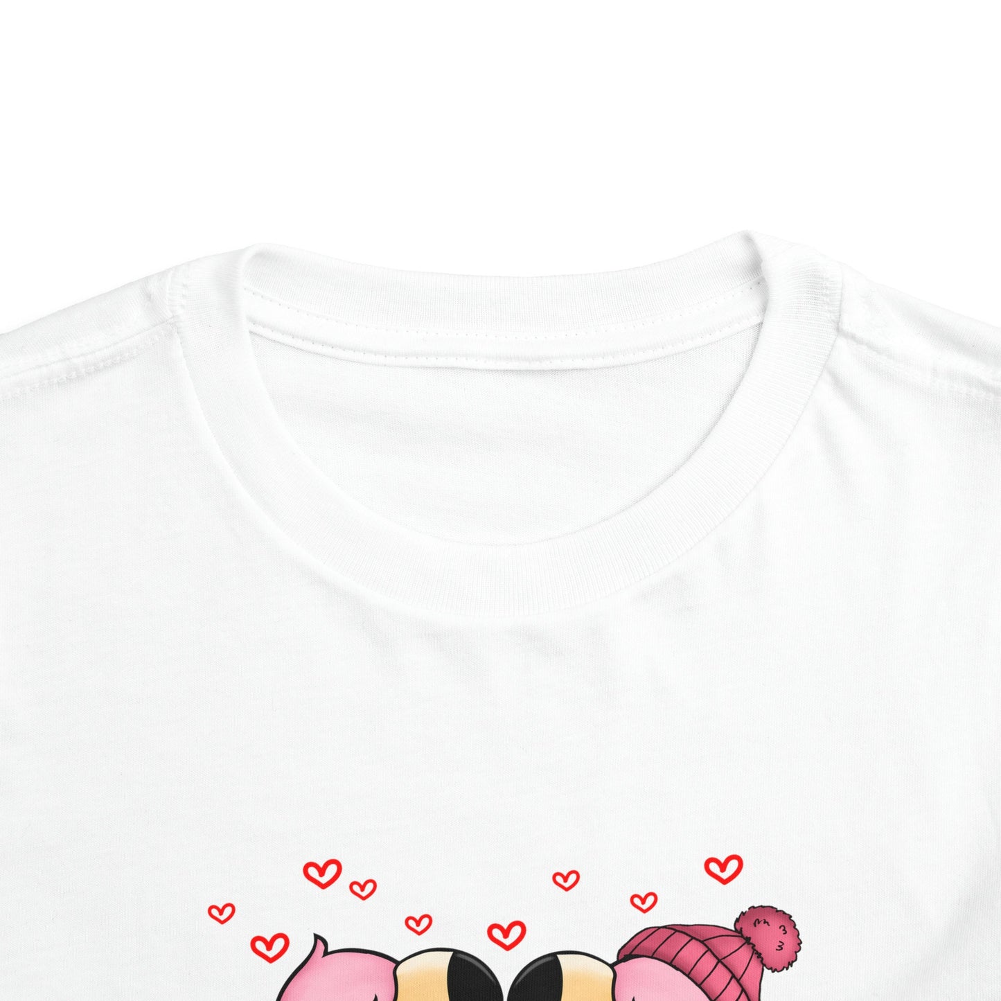 Flamingo Valentine Toddler T-shirt