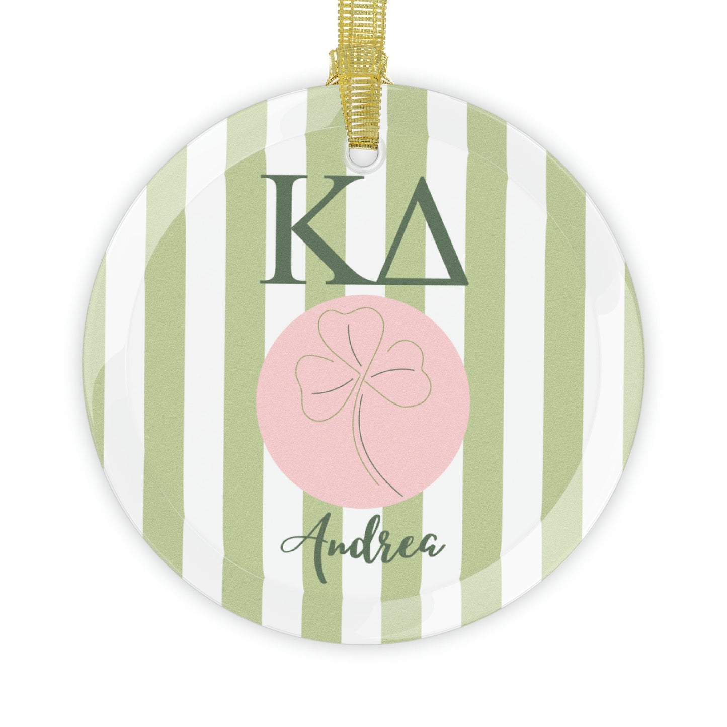 Personalized Kappa Delta Ornament