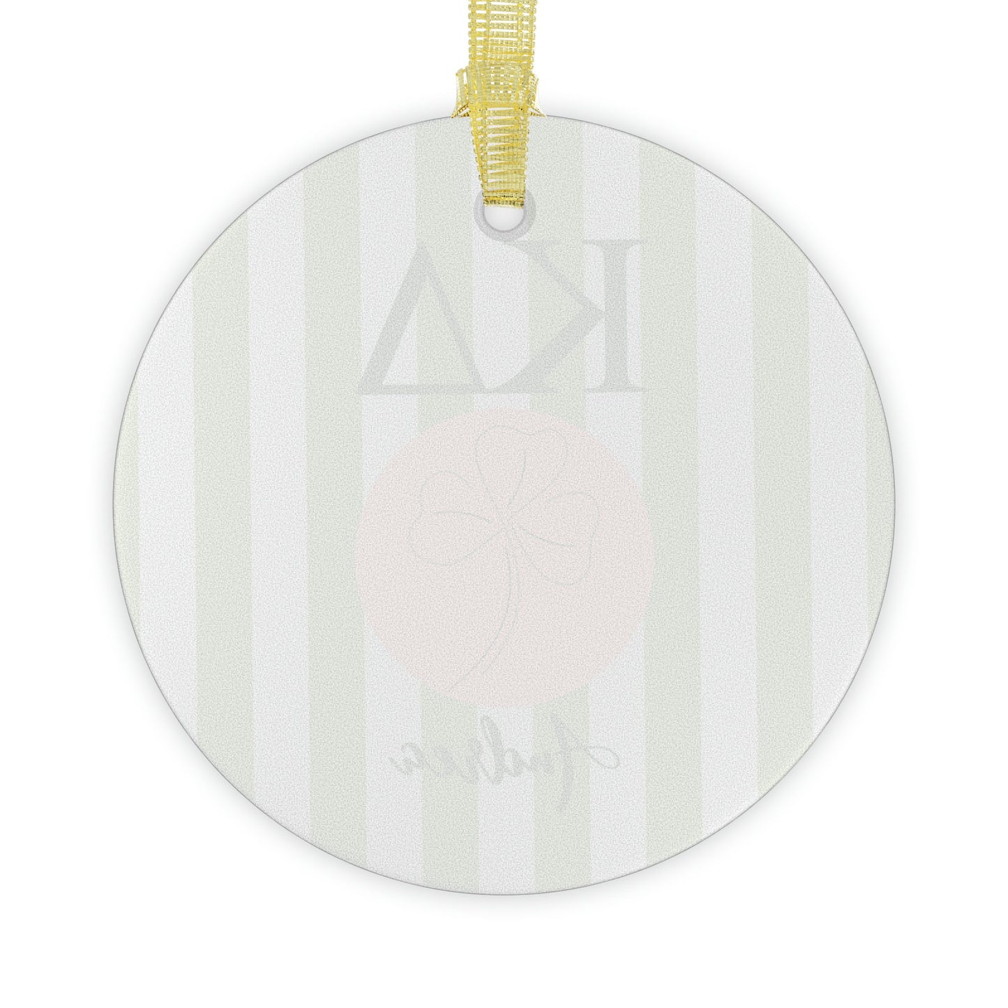 Personalized Kappa Delta Ornament