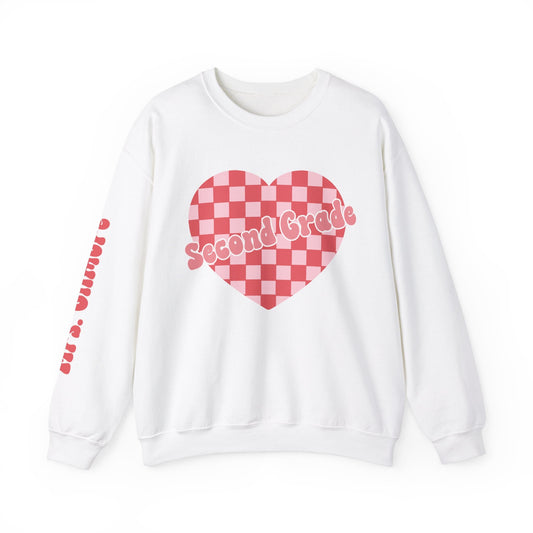 Personalized Teacher Valentine Sweatshirt