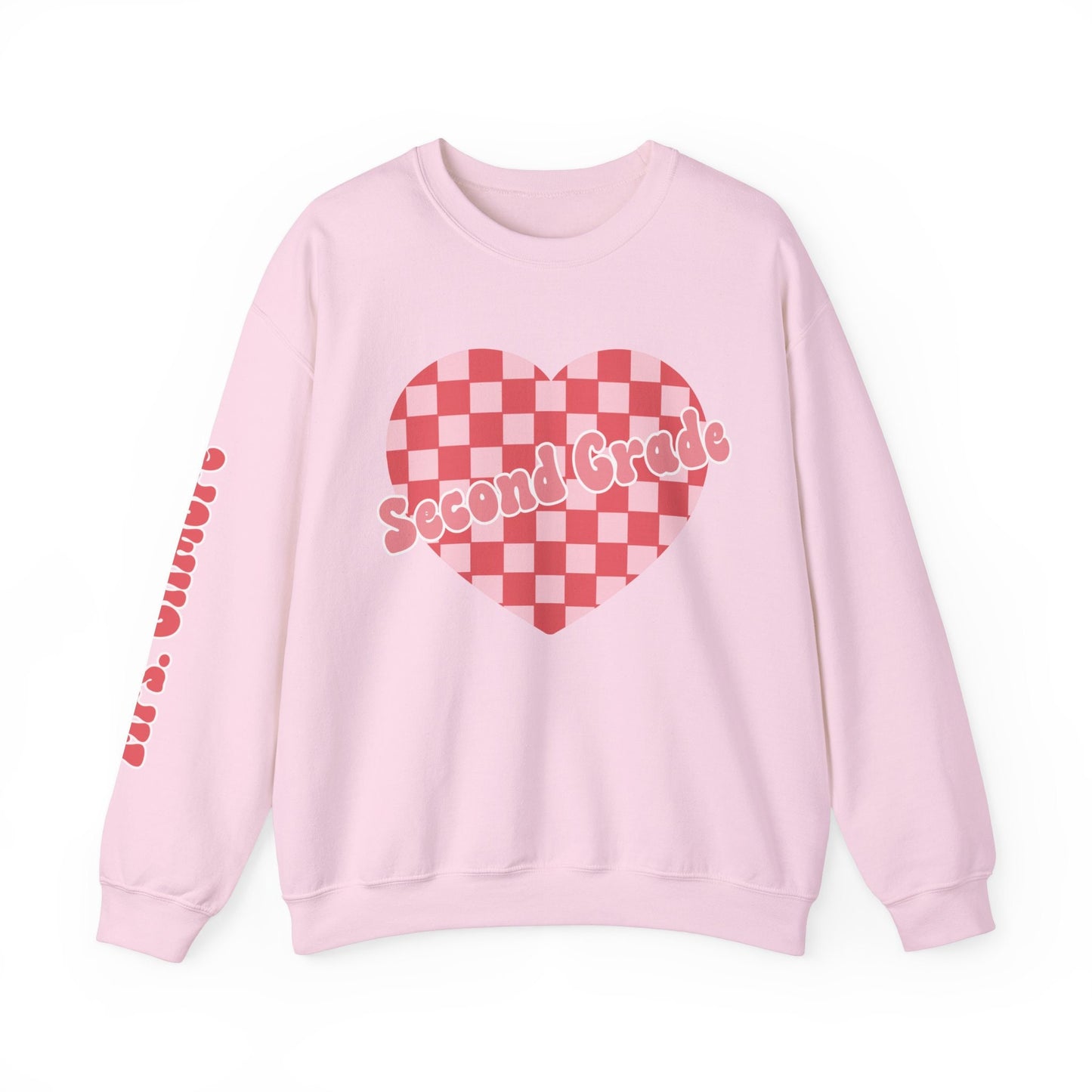 Personalized Teacher Valentine Sweatshirt