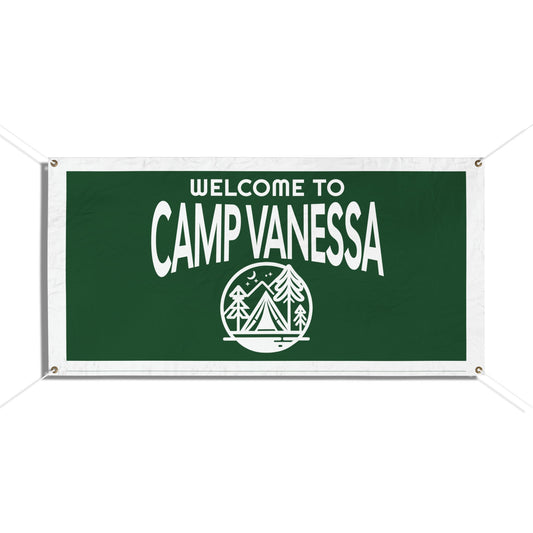 Personalized Camp Bachelorette Banner