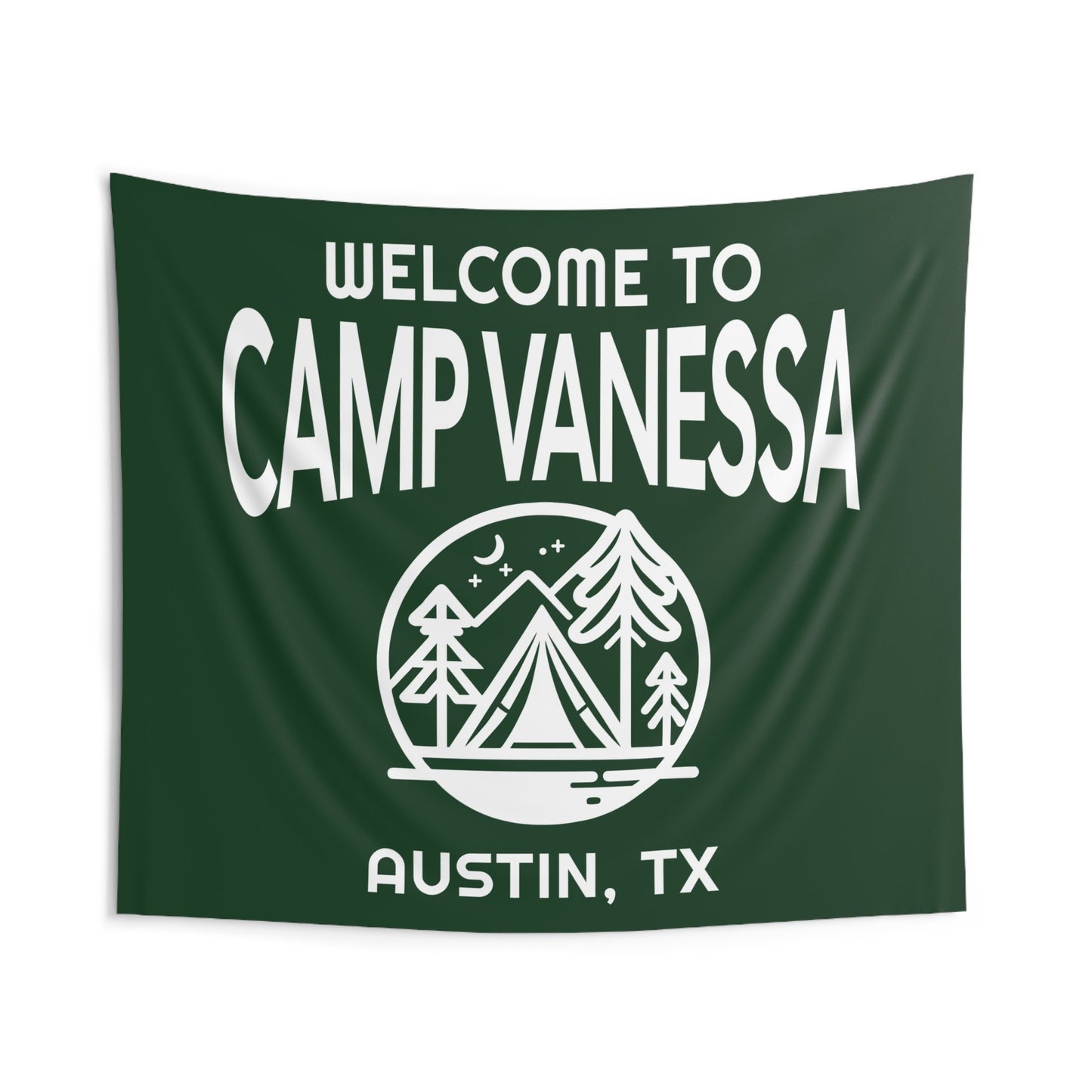 Personalized Camp Bachelorette Flag