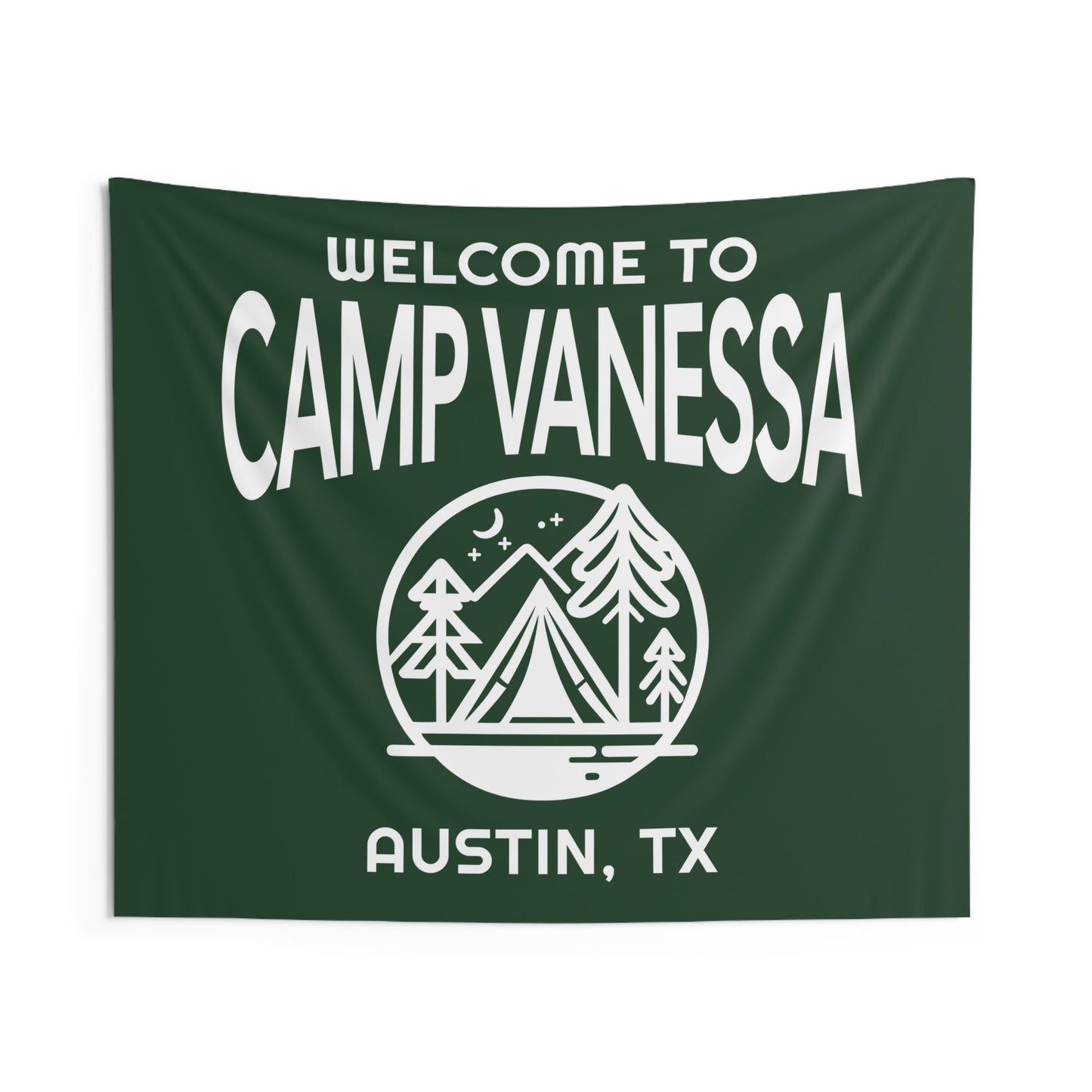 Personalized Camp Bachelorette Flag