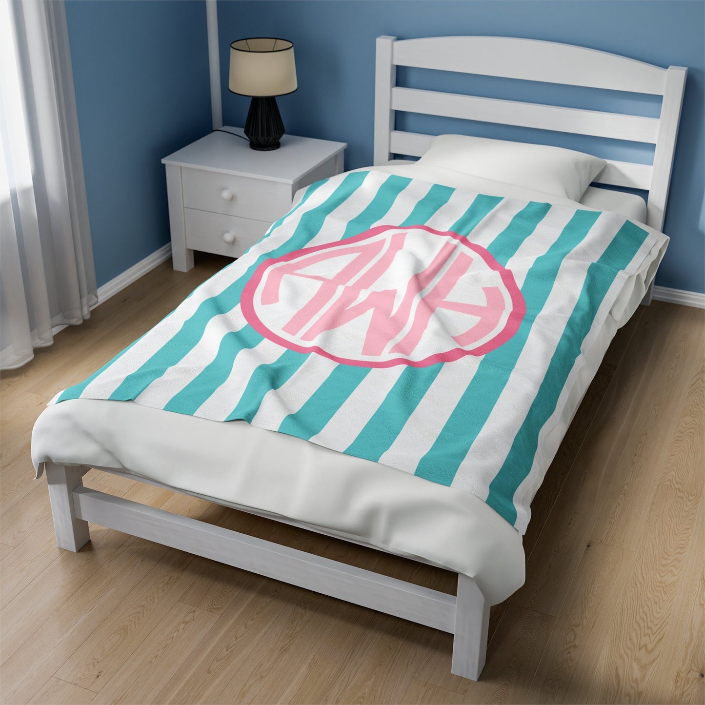 Personalized Monogram Blanket