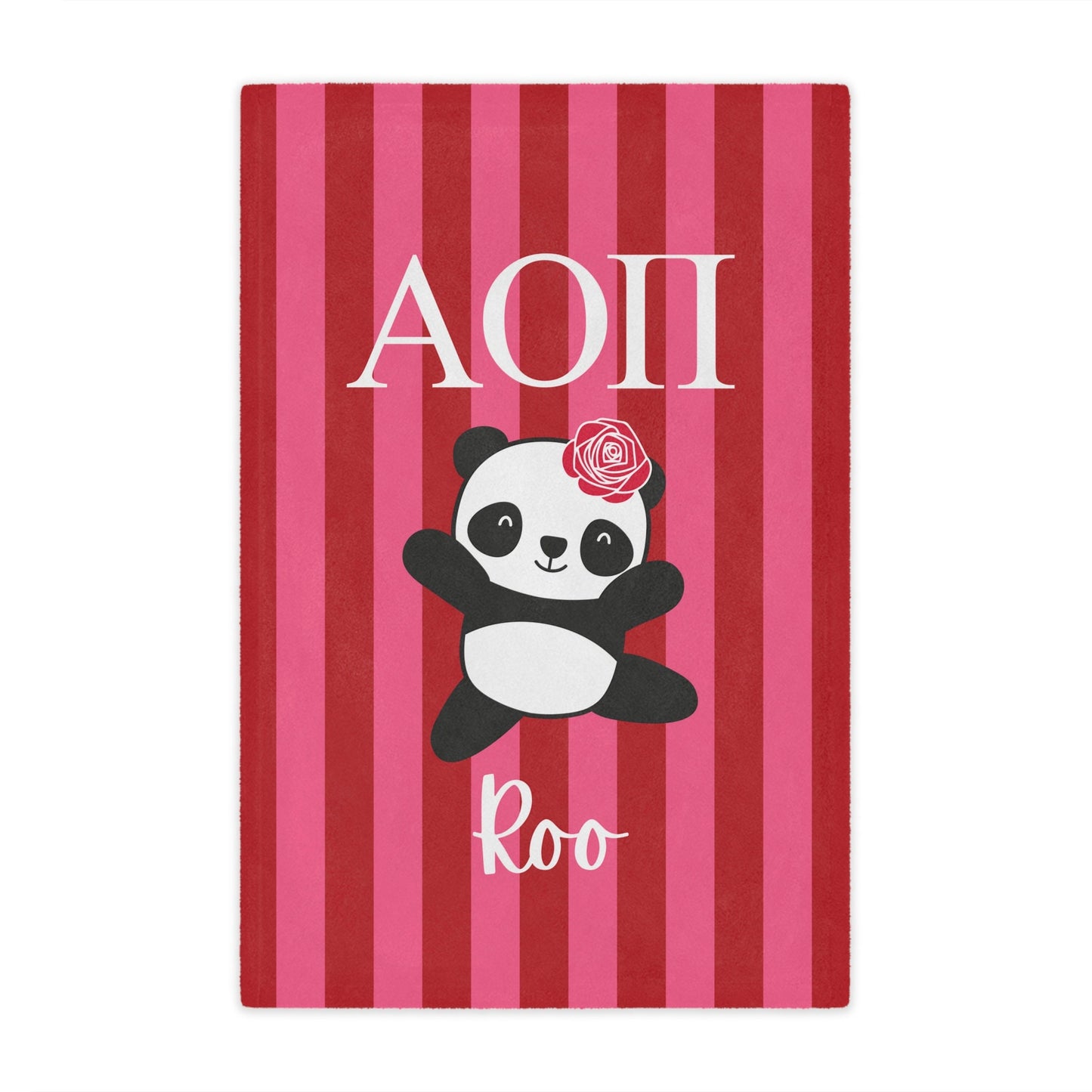 Personalized Alpha Omicron Pi Blanket