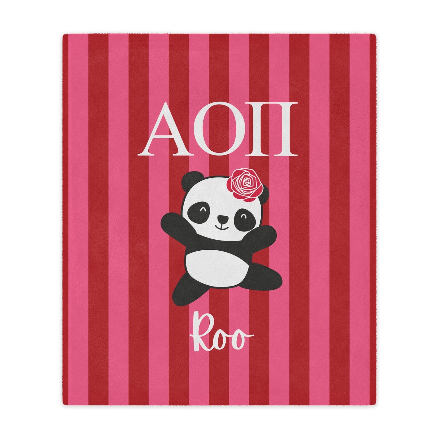 Personalized Alpha Omicron Pi Blanket