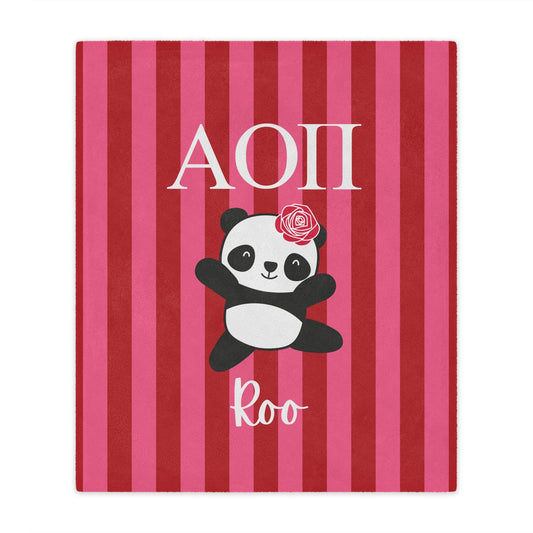 Personalized Alpha Omicron Pi Blanket