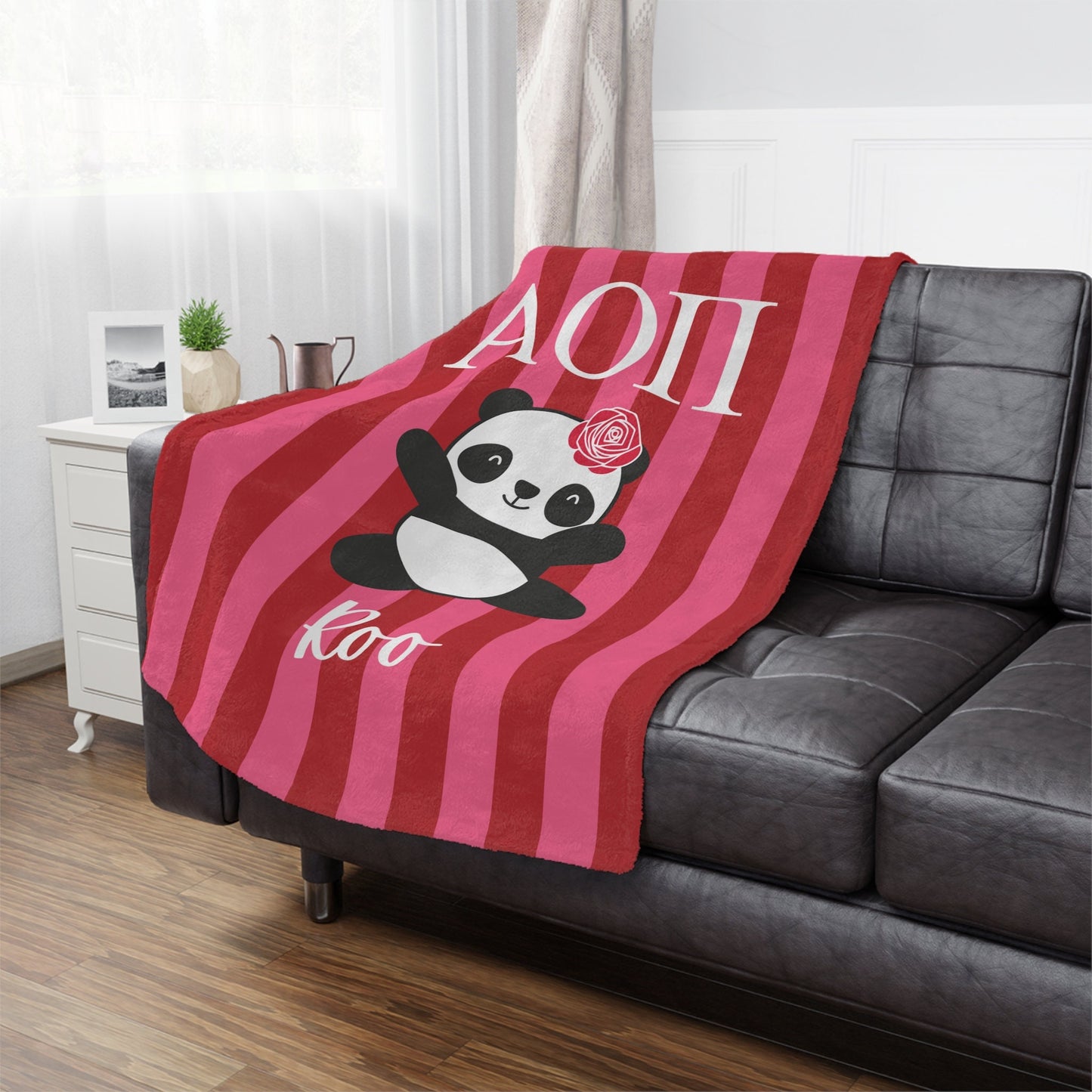 Personalized Alpha Omicron Pi Blanket