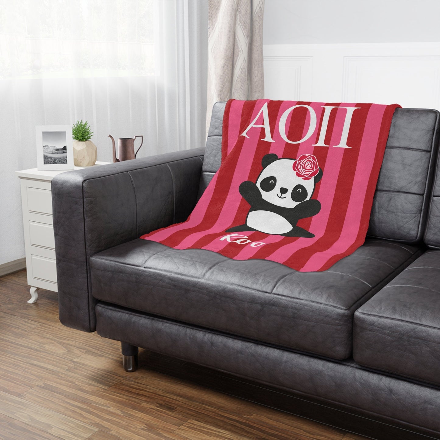 Personalized Alpha Omicron Pi Blanket