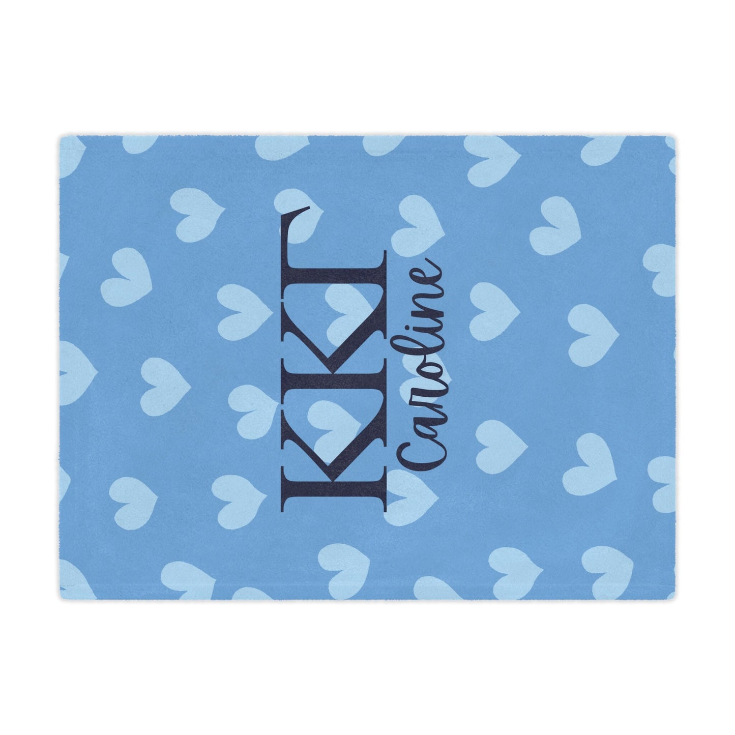 Personalized Kappa Kappa Gamma Blanket