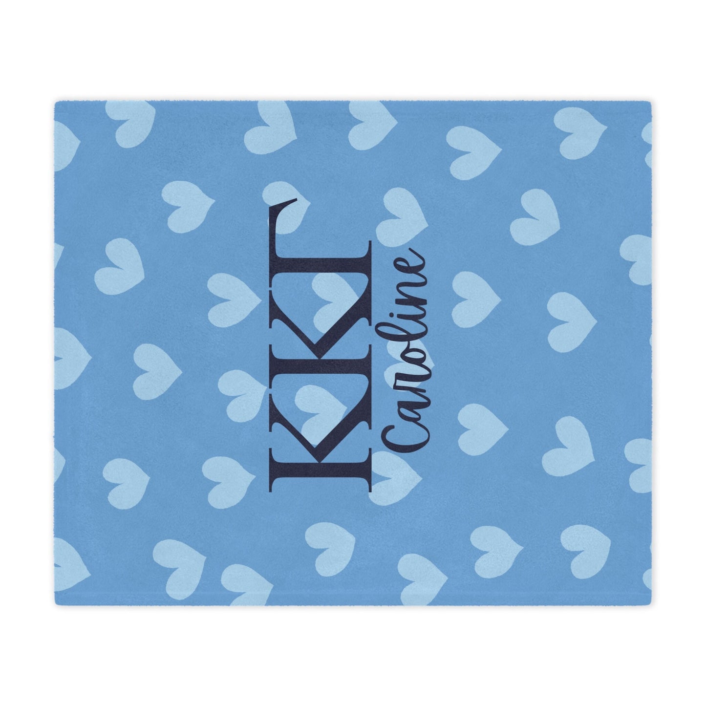 Personalized Kappa Kappa Gamma Blanket