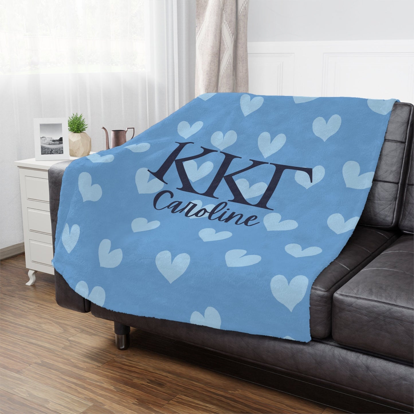 Personalized Kappa Kappa Gamma Blanket