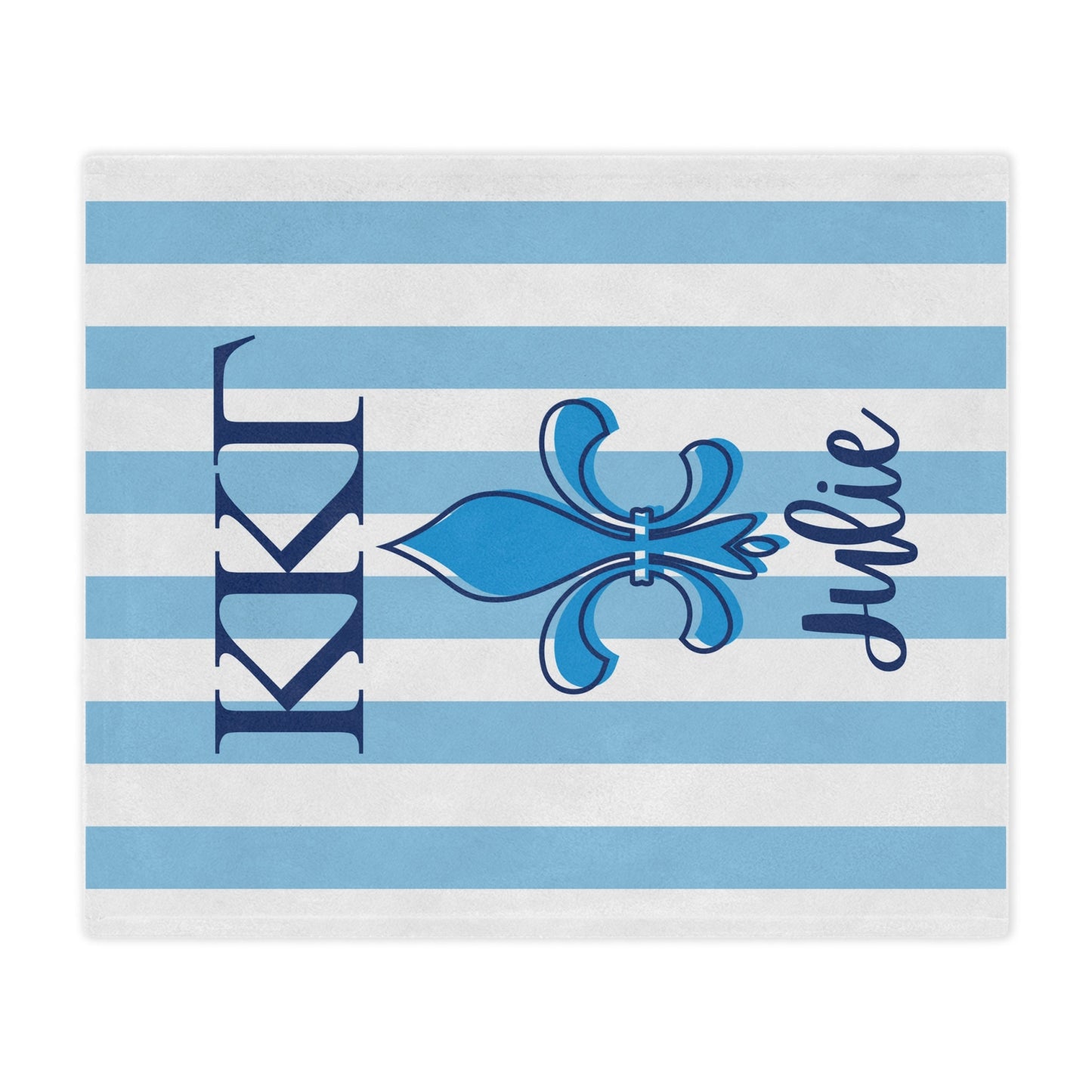 Personalized Kappa Kappa Gamma Blanket