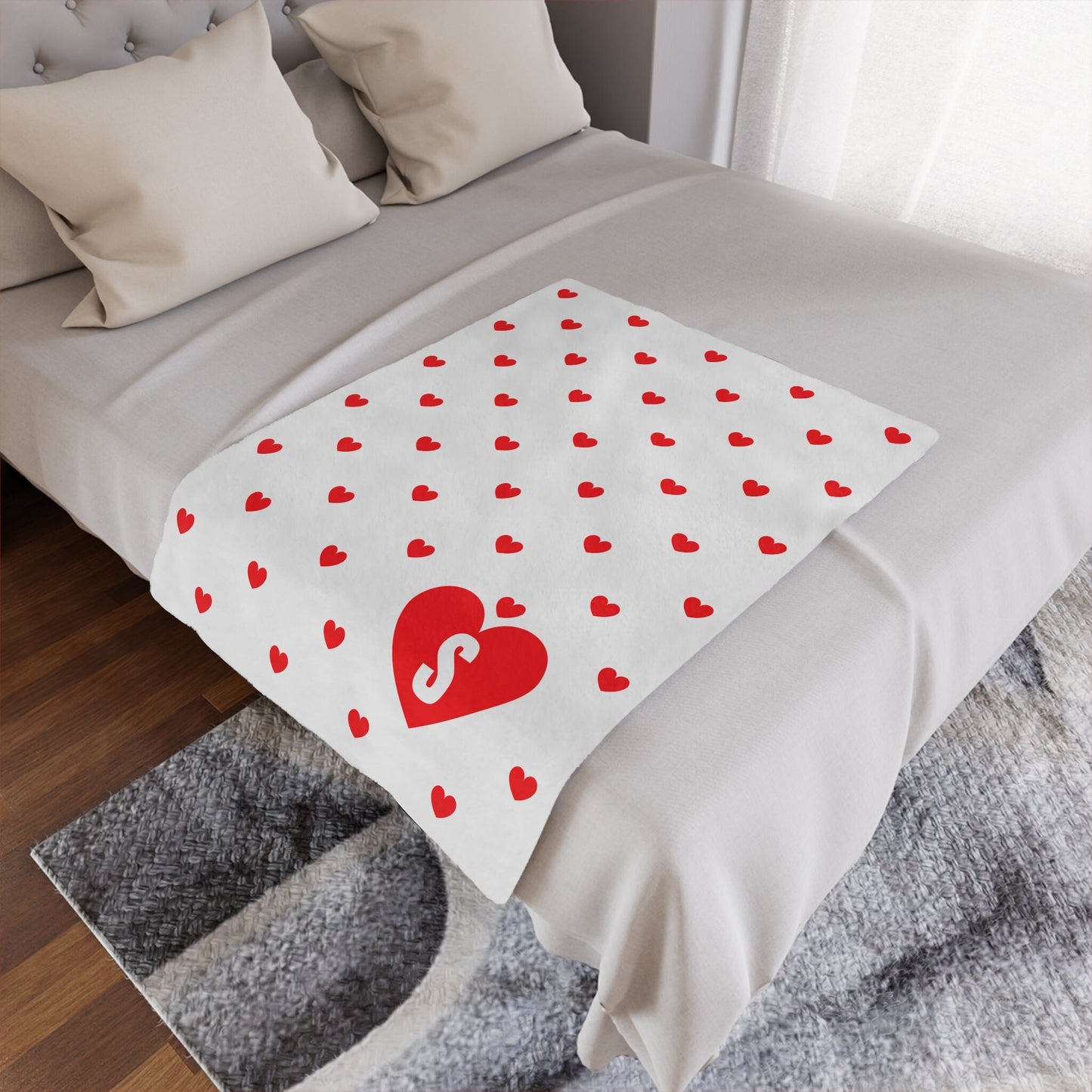 Personalized Heart Blanket