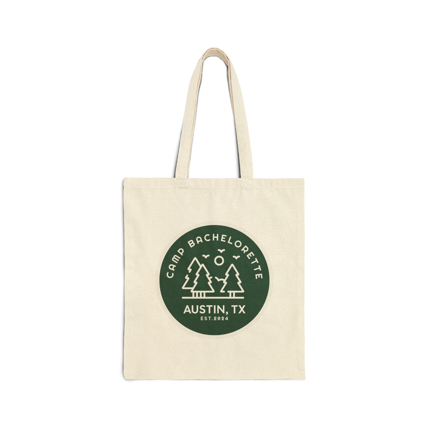 Personalized Camp Bachelorette Tote Bag