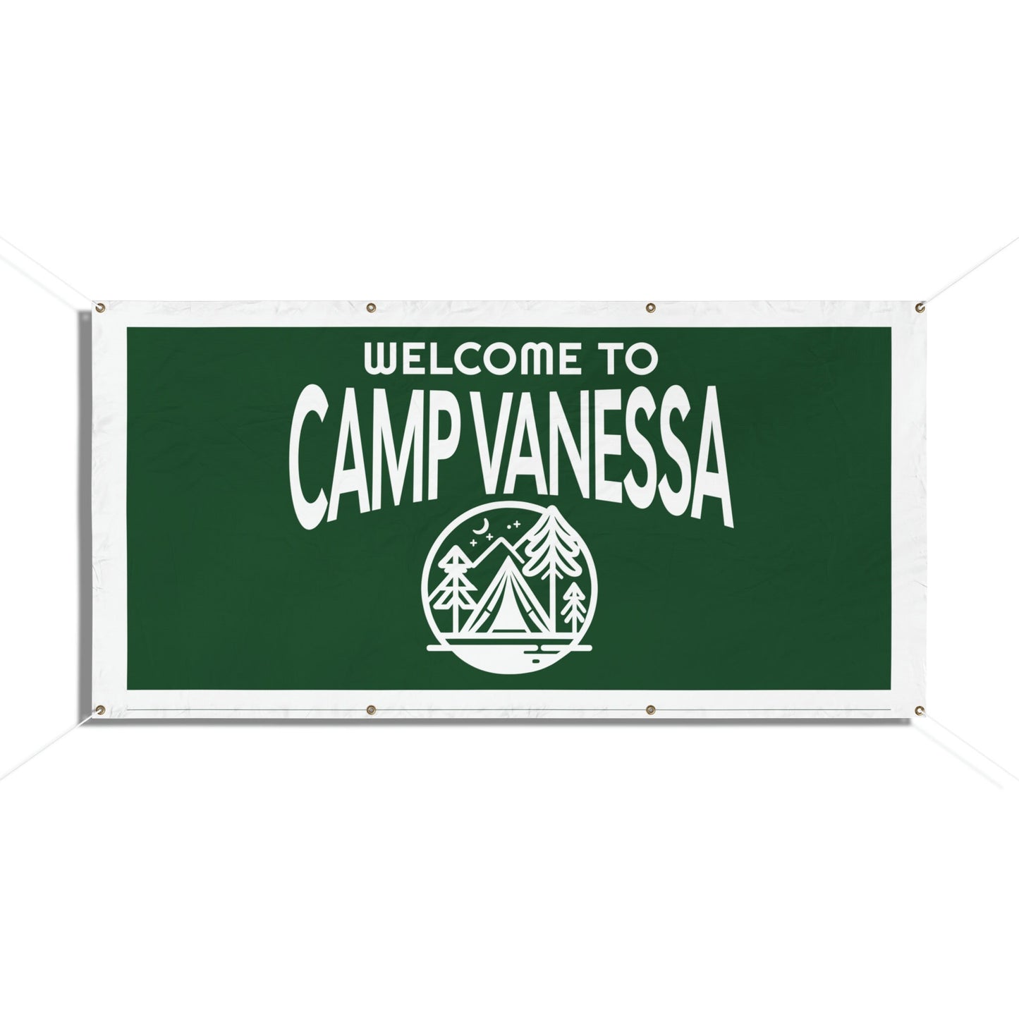 Personalized Camp Bachelorette Banner