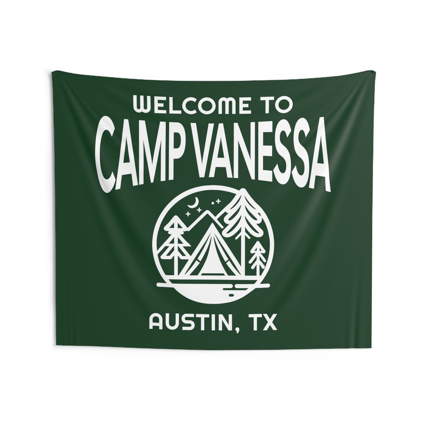 Personalized Camp Bachelorette Flag