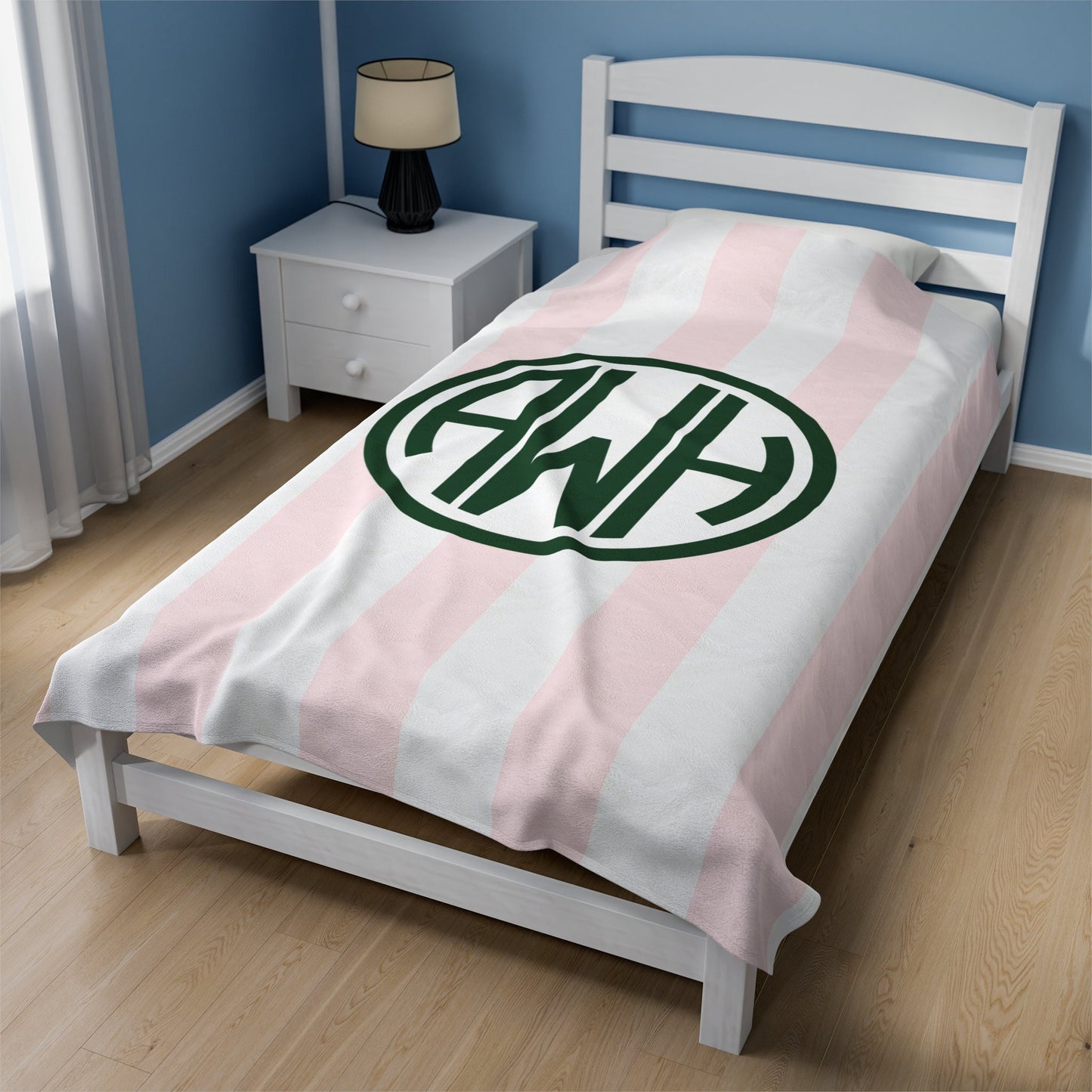 Personalized Monogram Blanket