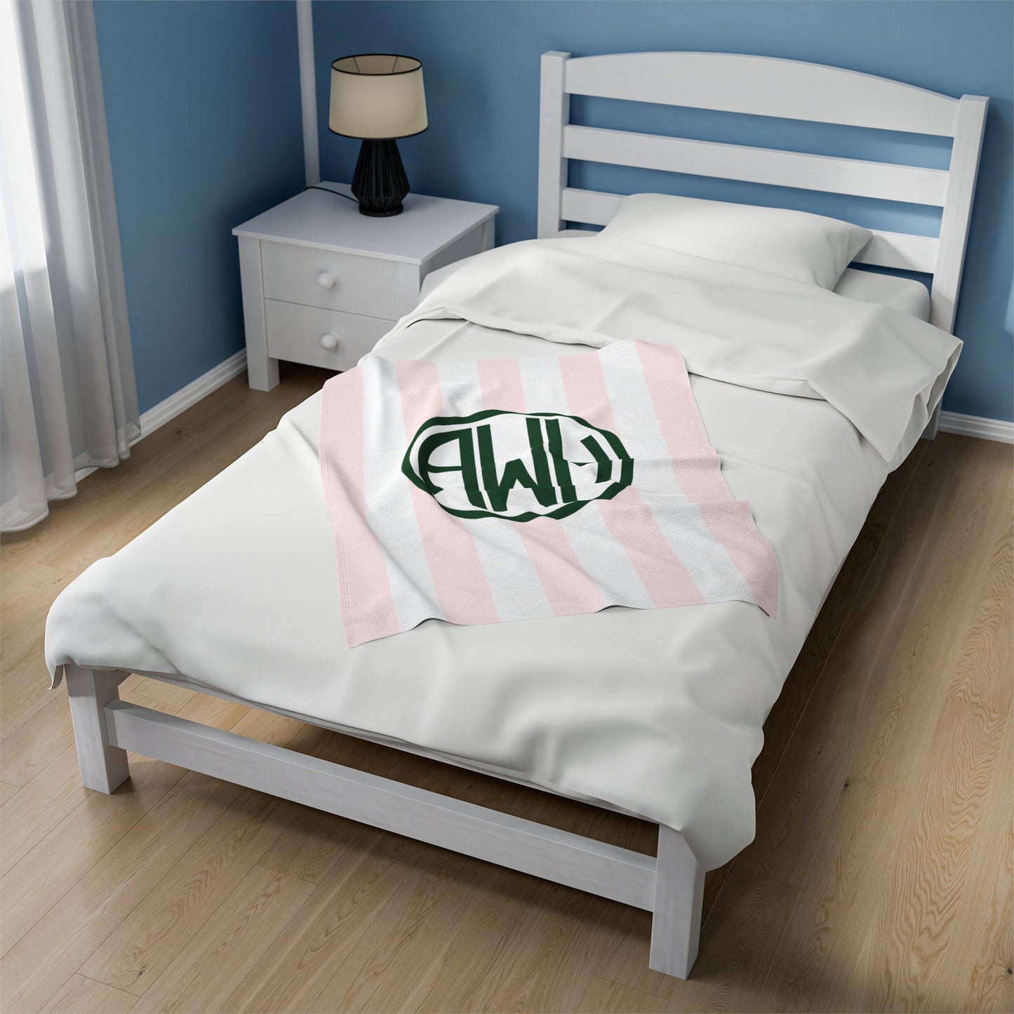 Personalized Monogram Blanket