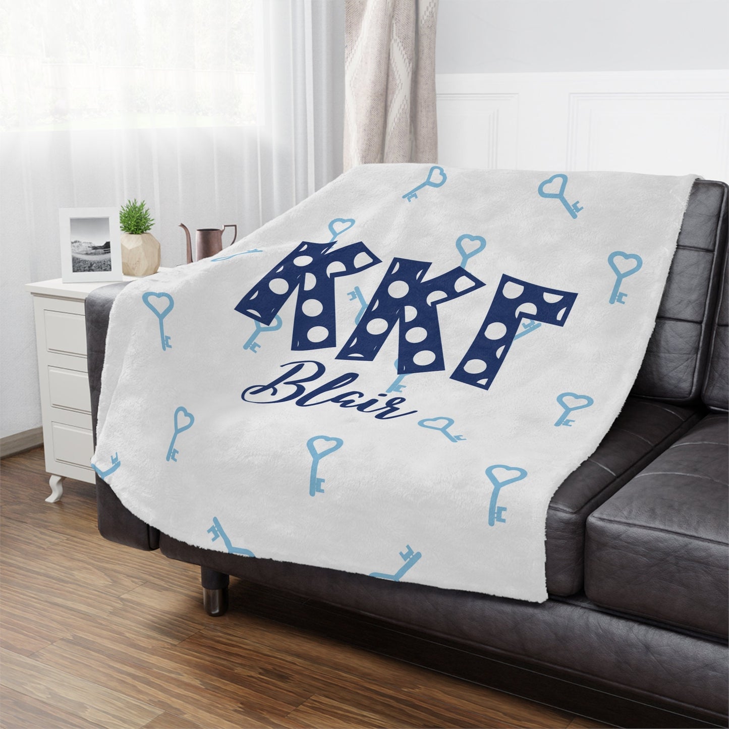 Personalized Kappa Kappa Gamma Blanket