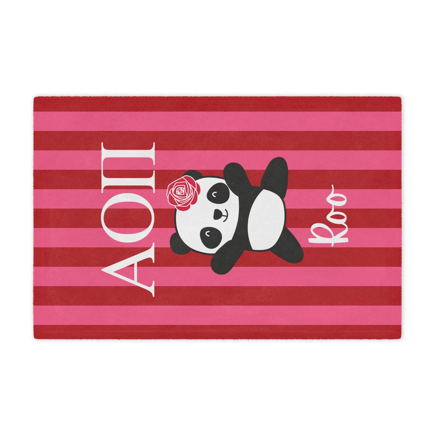 Personalized Alpha Omicron Pi Blanket