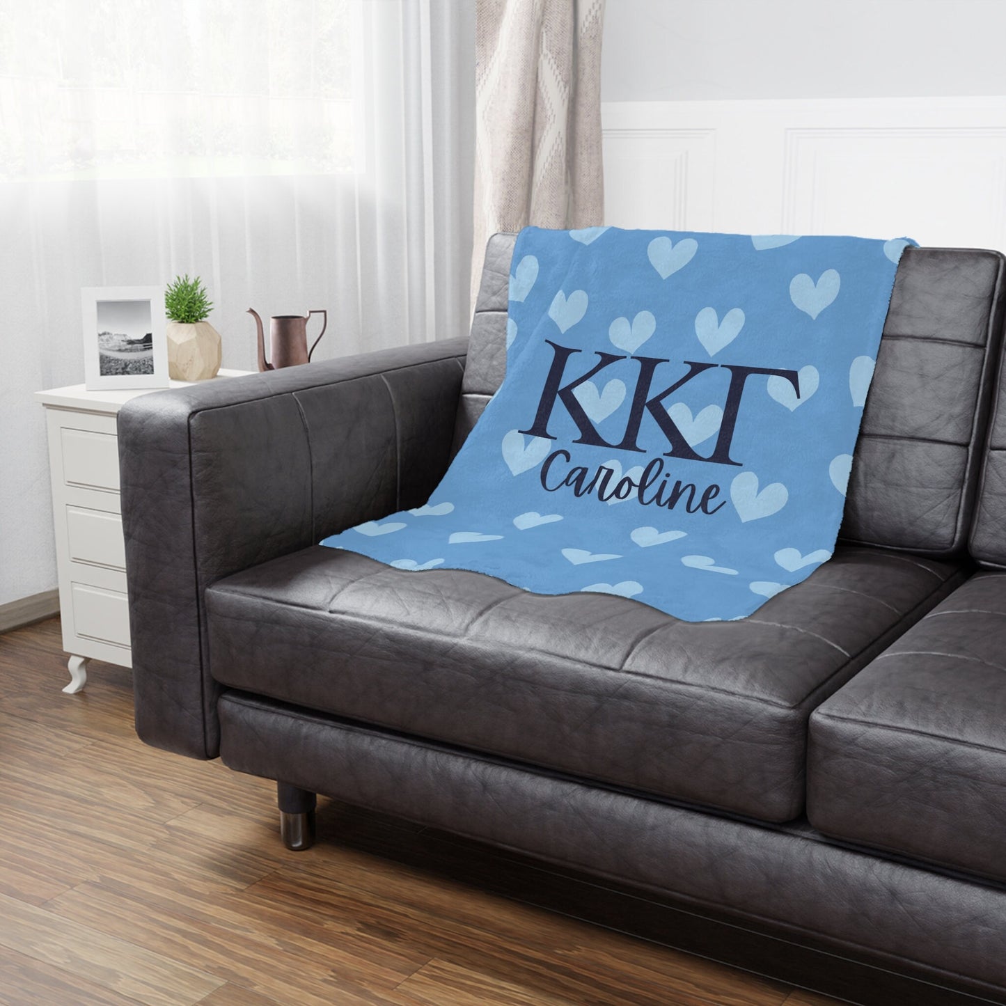 Personalized Kappa Kappa Gamma Blanket