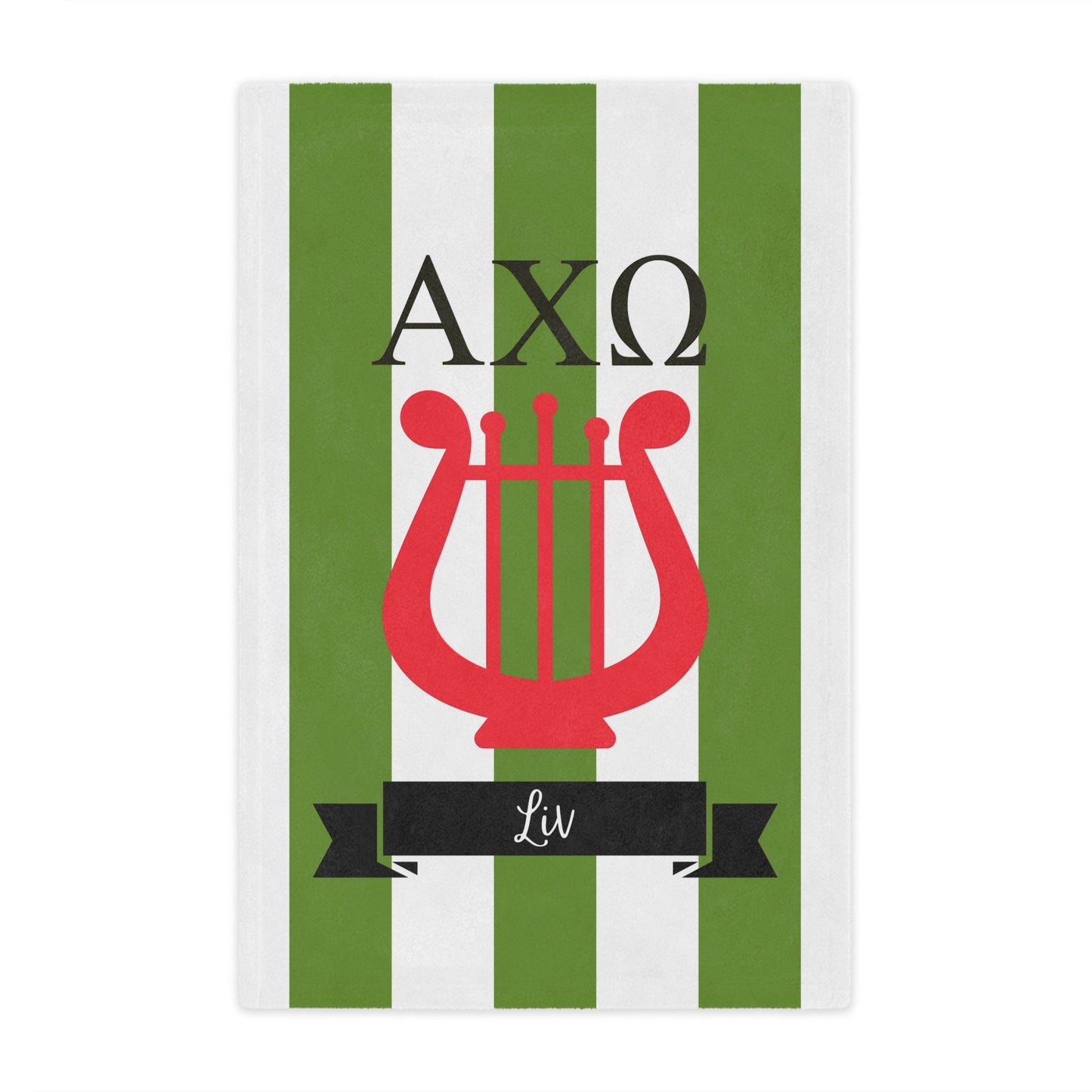 Personalized Alpha Chi Omega Blanket