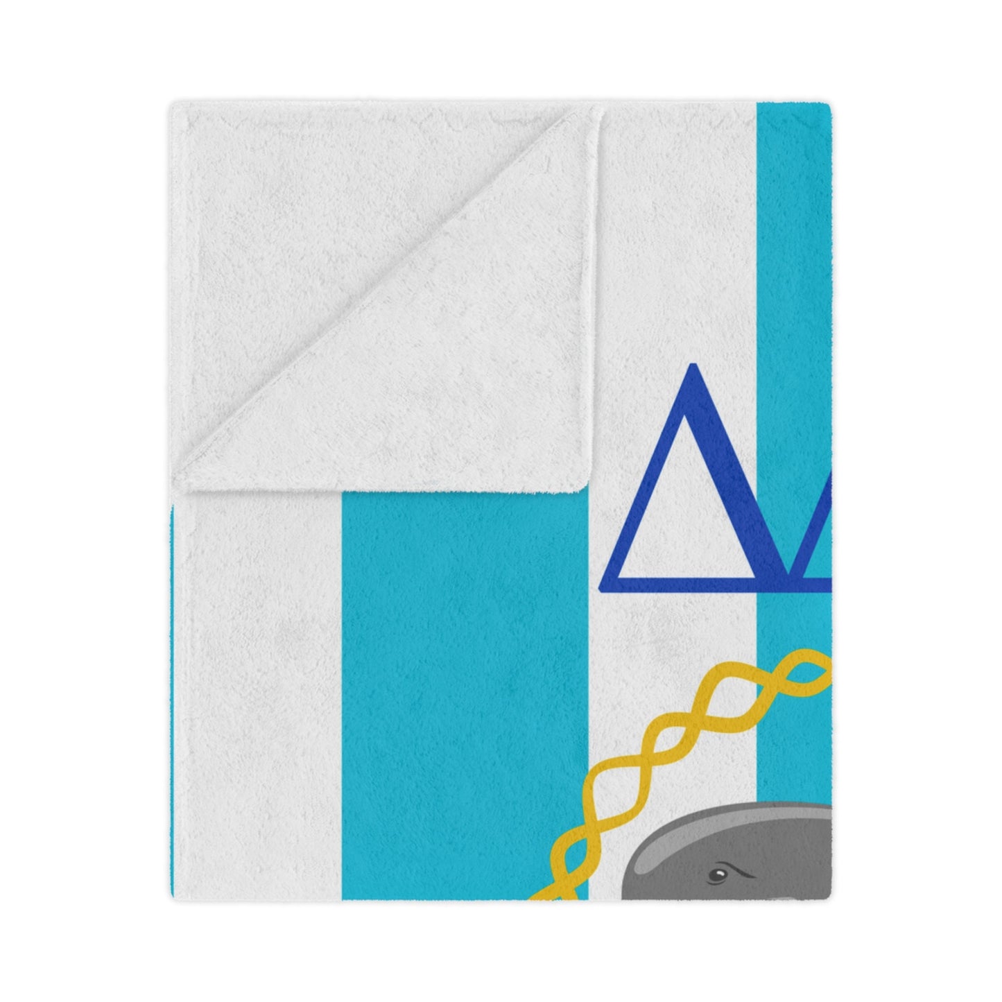 Personalized Tri Delta Blanket