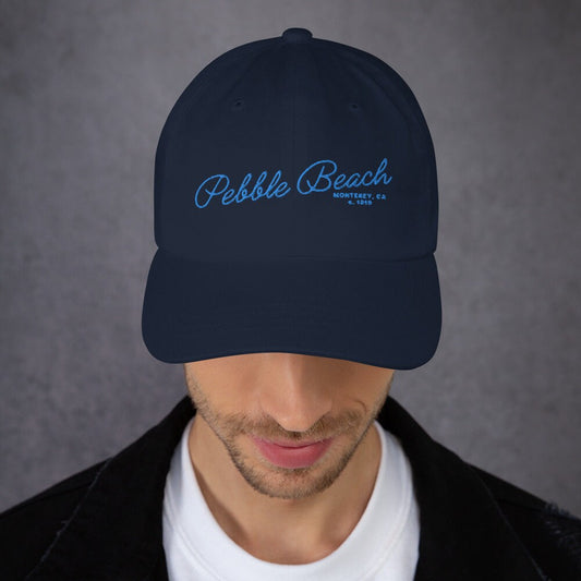 Pebble Beach Dad hat, Golf dad hat, golf hat, Pebble Beach golf hat, Dad hat, weekend hat