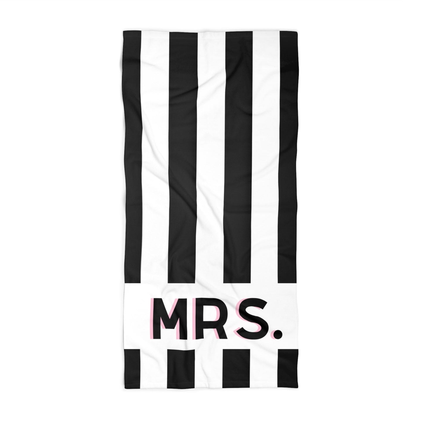 Mr and Mrs Beach Towel