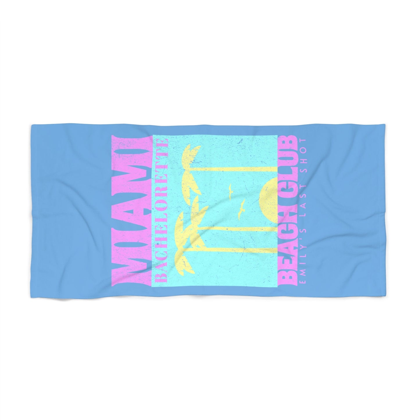 Miami bachelorette, tulum bachelorette beach towels, miami beach towel, florida bachelorette, bachelorette party favors, miami beach towel