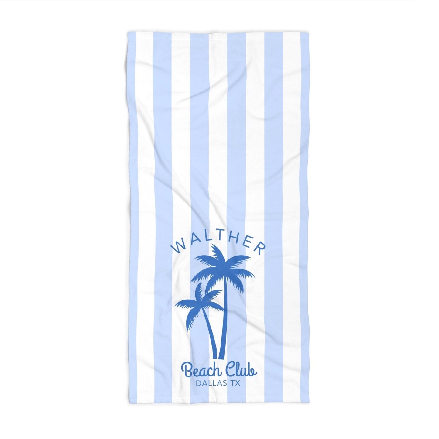 Personalized Ocean Theme Beach Towel