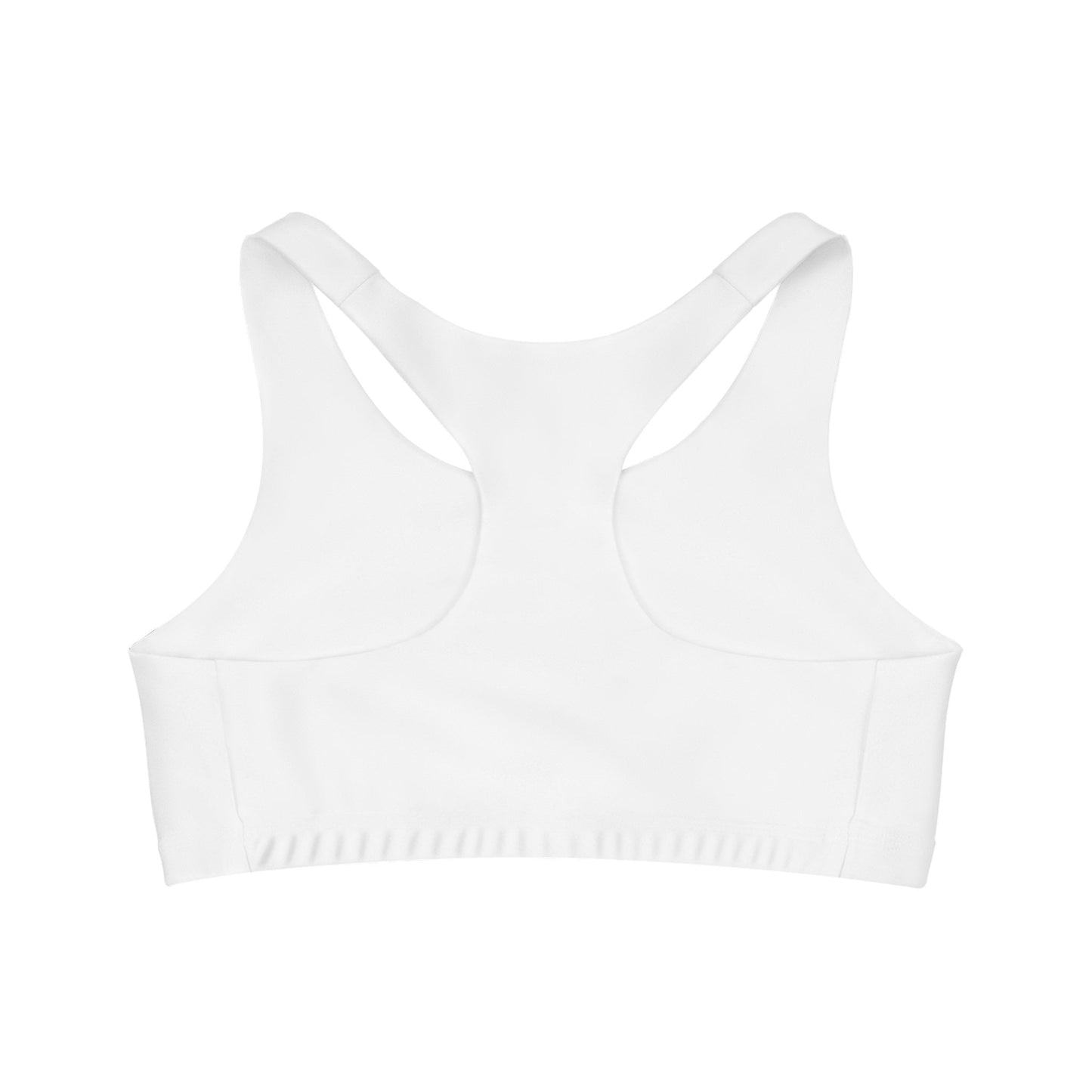 Personalized Retro Initial Sports Bra