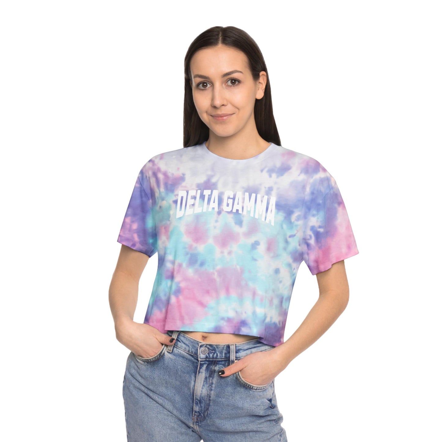 Delta Gamma Crop Top Tshirt