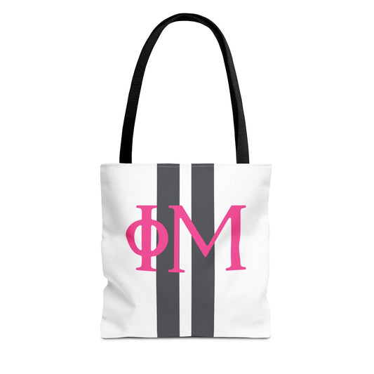 Phi Mu Tote Bag