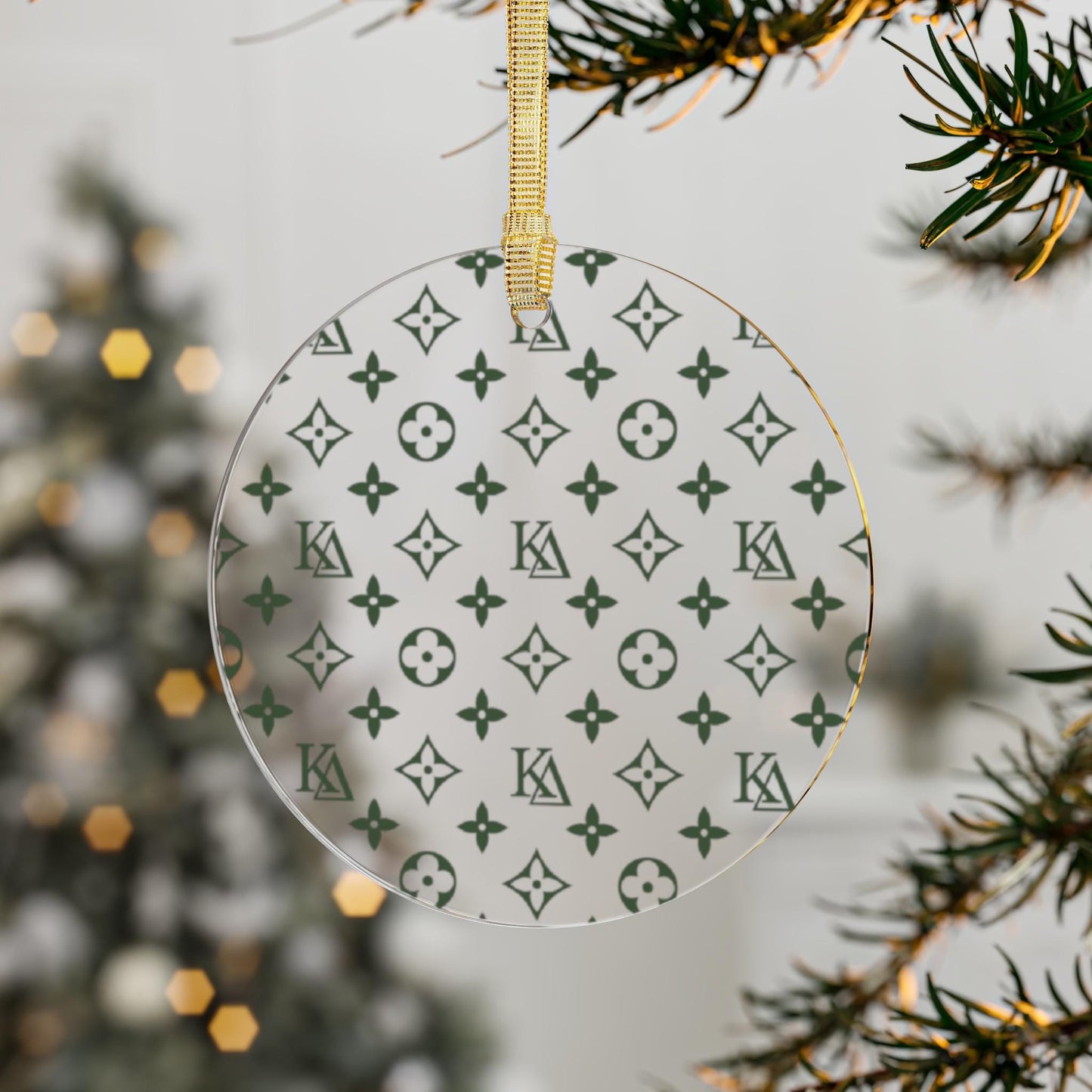 Kappa Delta Sorority Christmas Ornament