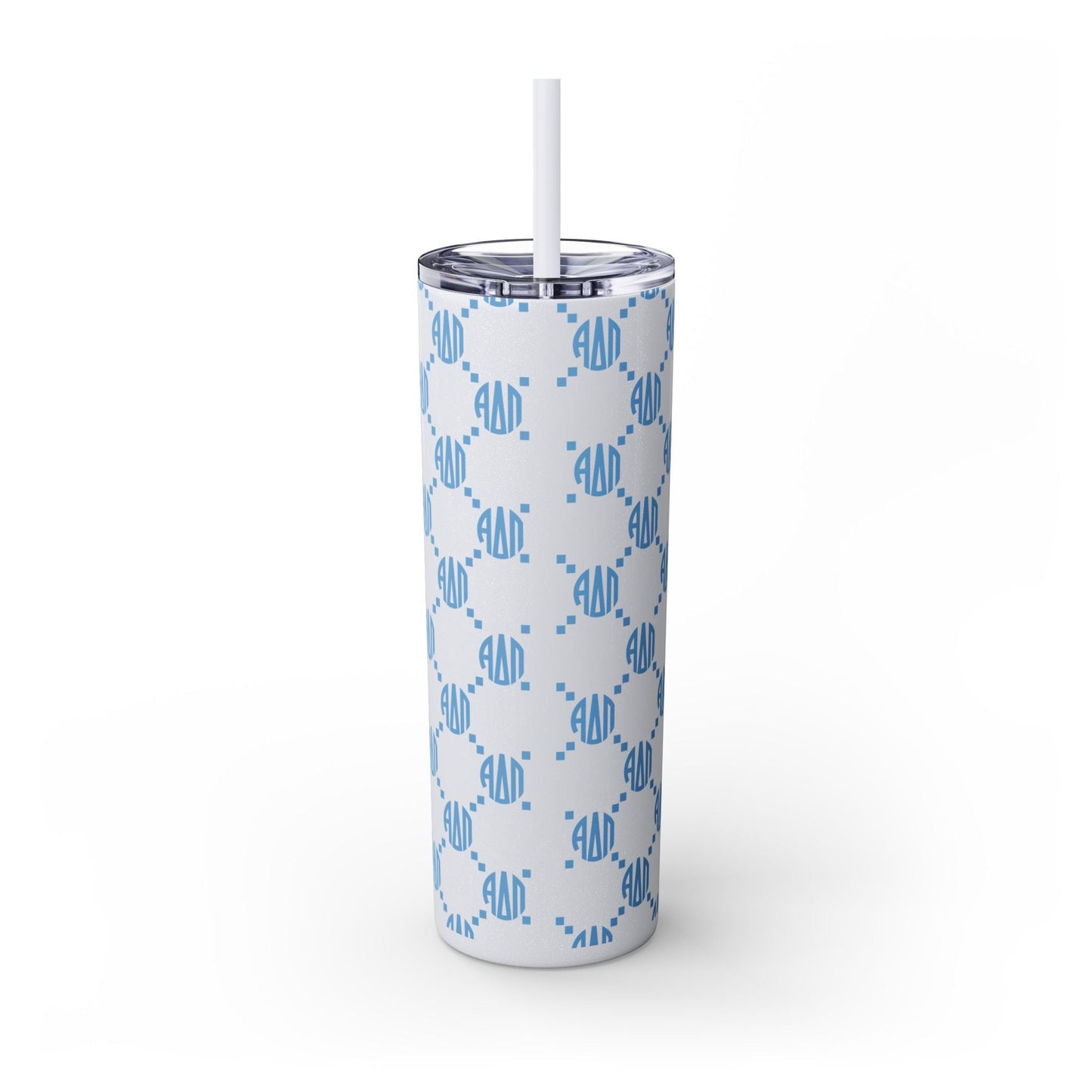 Alpha Delta Pi Skinny Tumbler