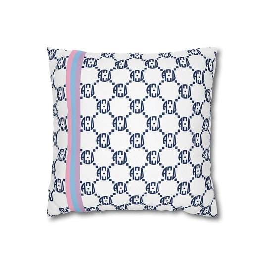 Alpha Xi Delta pillow cover, monogram pillow, sorority pillow, AXiD merch, Alpha Xi Delta merch, sorority gift, sorority house decor