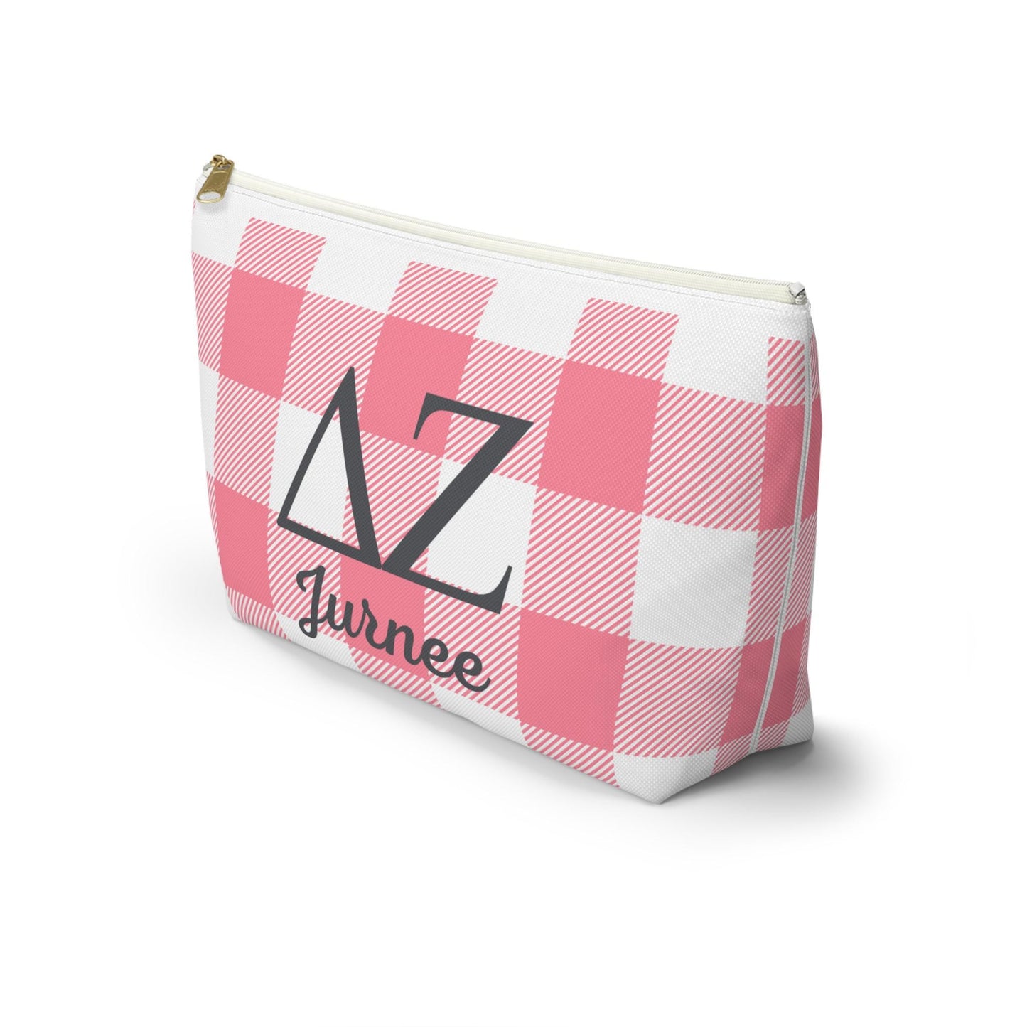 Personalized Delta Zeta Makeup Bag,