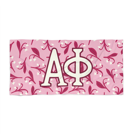 Alpha Phi Beach Towel