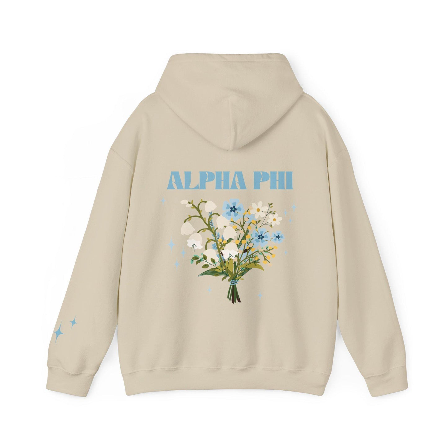 Alpha Phi Flower Hoodie