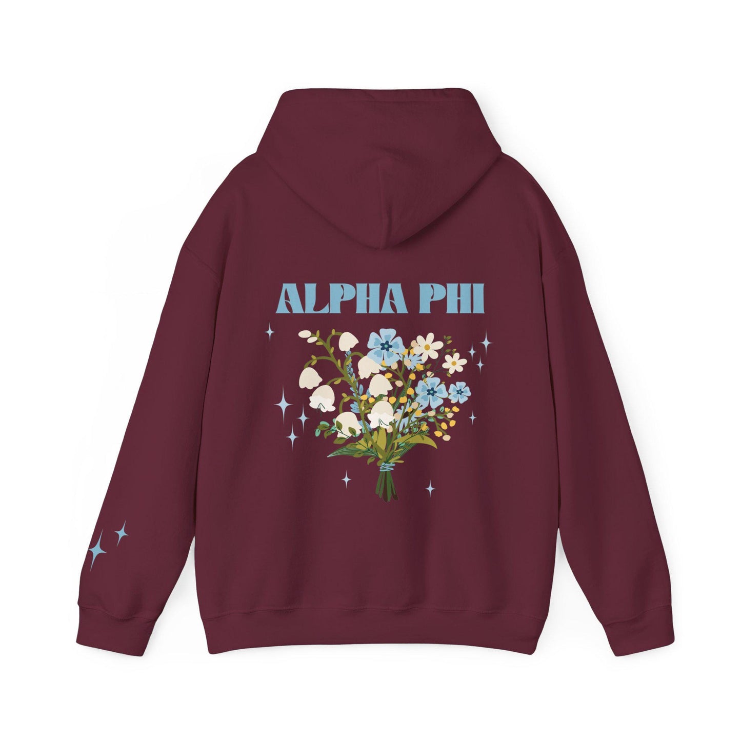 Alpha Phi Flower Hoodie