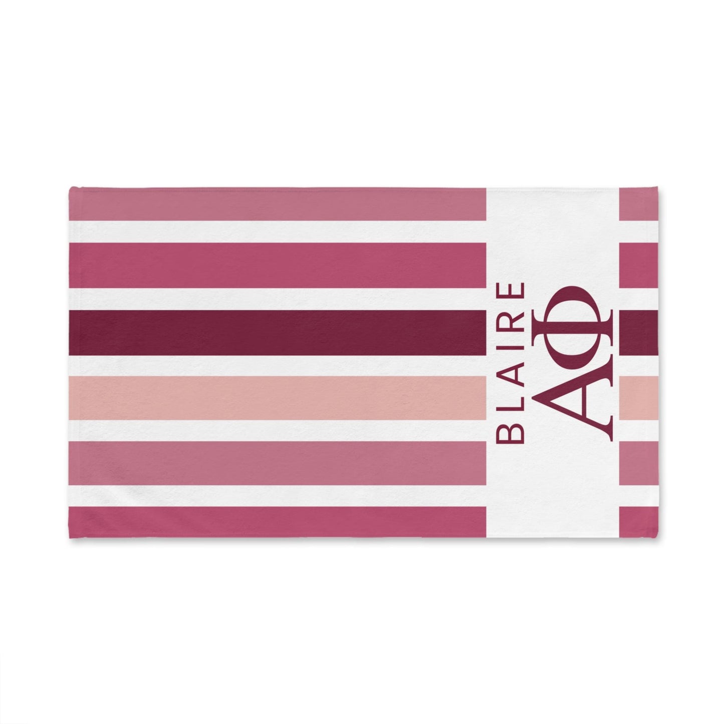 Personalized Alpha Phi Hand Towel