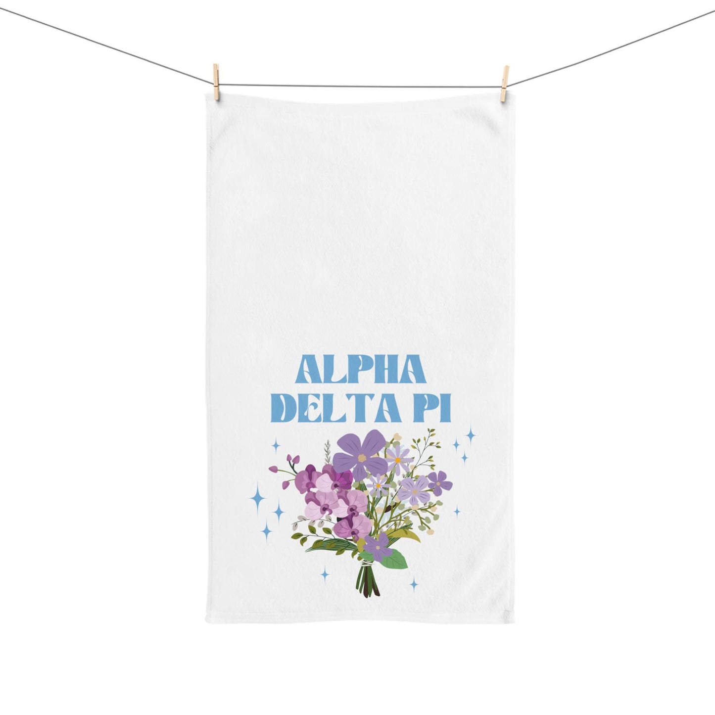 Alpha Delta Pi Hand Towel