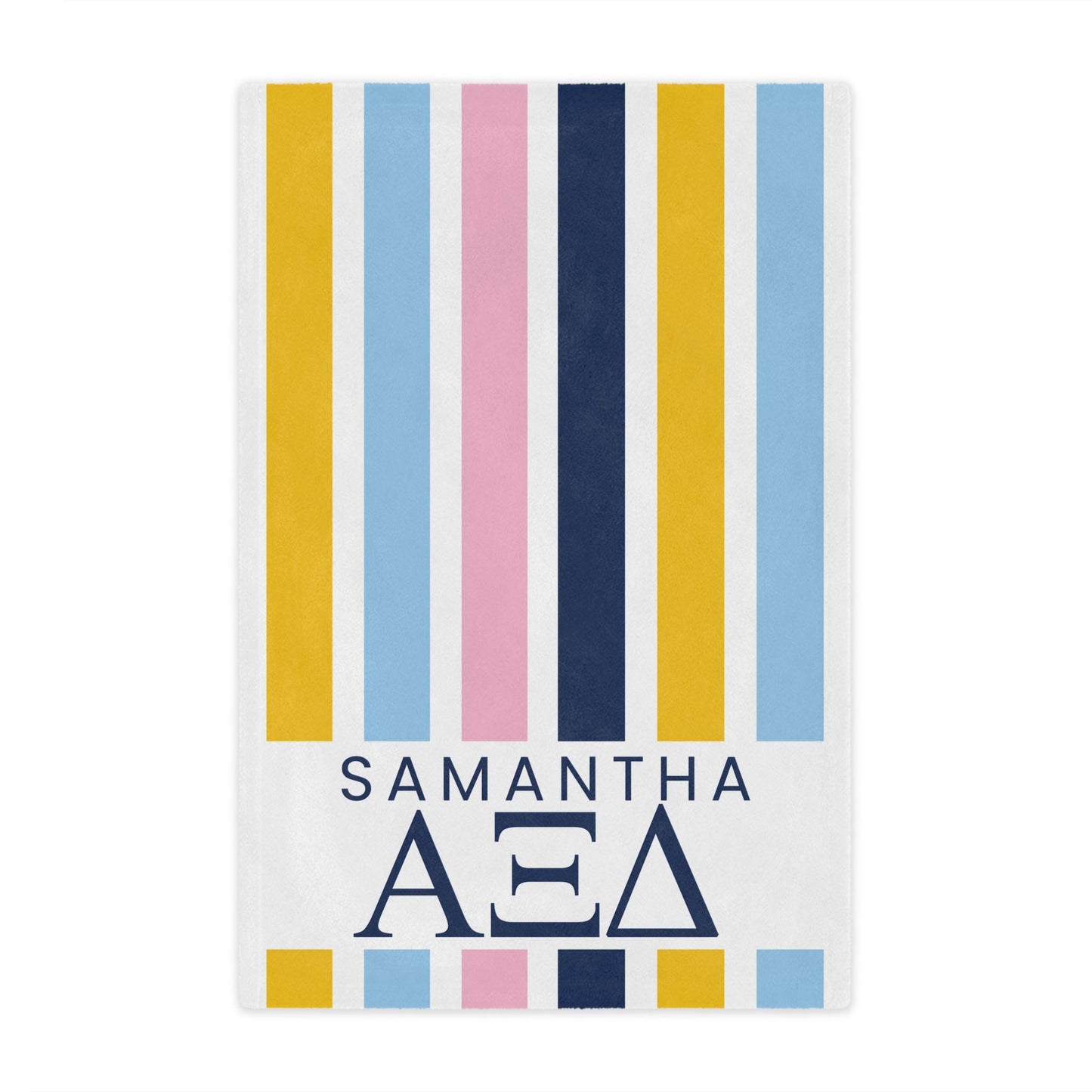 Personalized Alpha Xi Delta Blanket