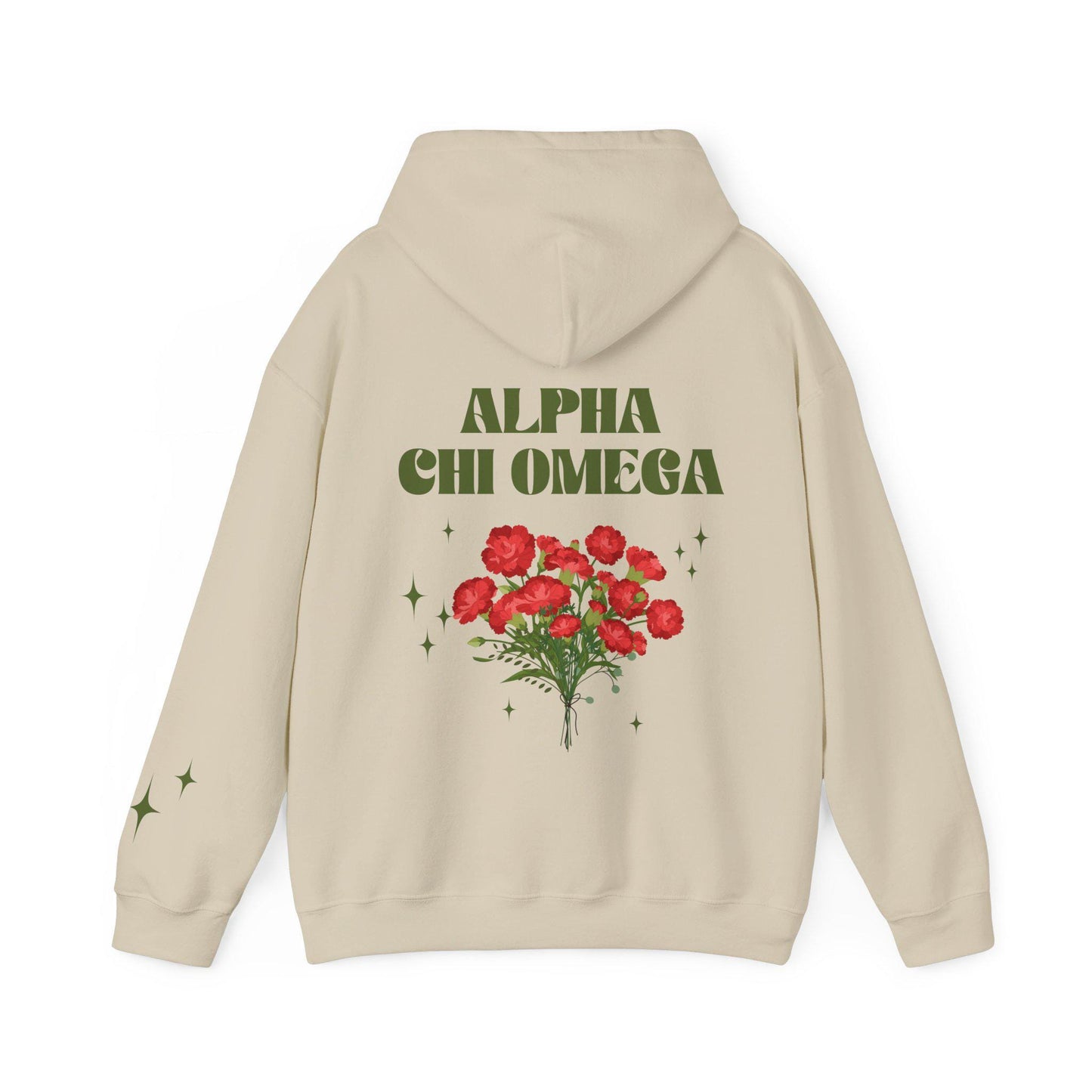 Alpha Chi Omega Floral Hoodie