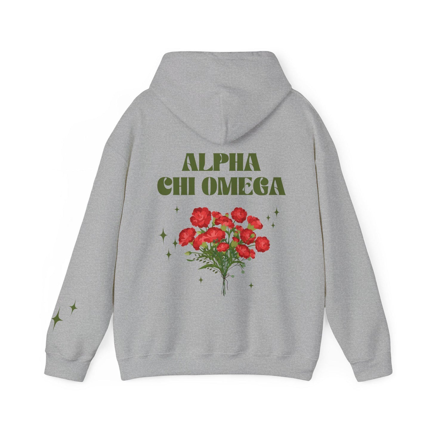 Alpha Chi Omega Floral Hoodie